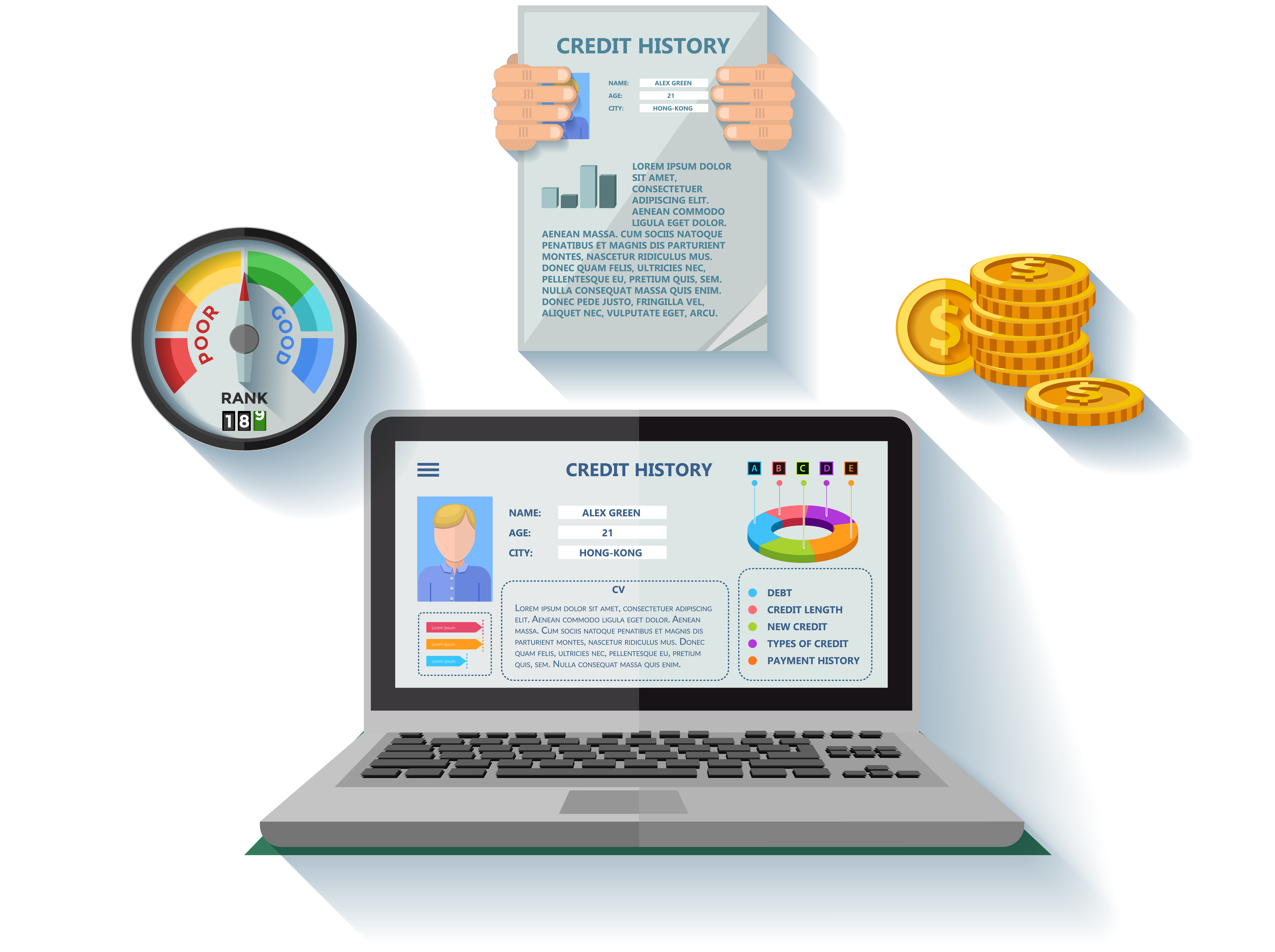 Acceso al sistema de préstamos y cobranzas